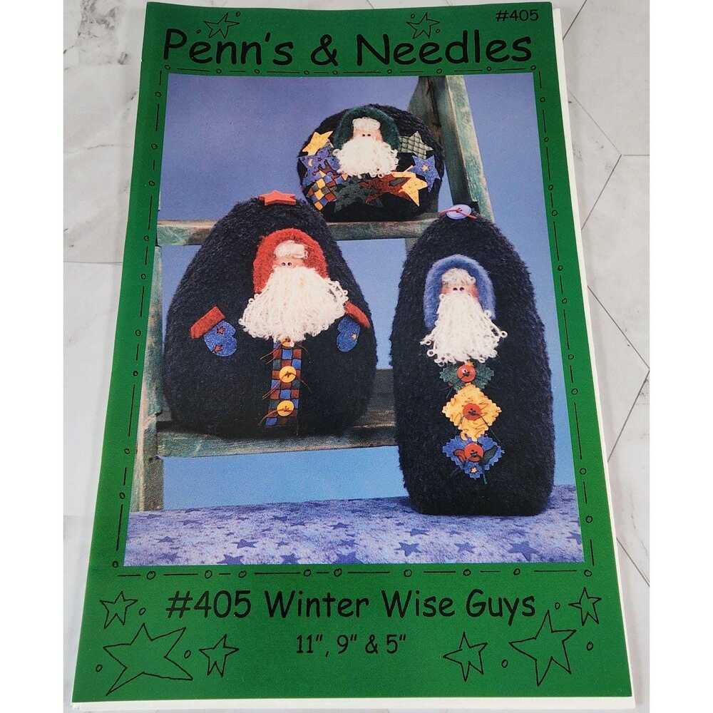 Chubby Santa Pattern: Penn's & Needles Winter Wise Guys #405